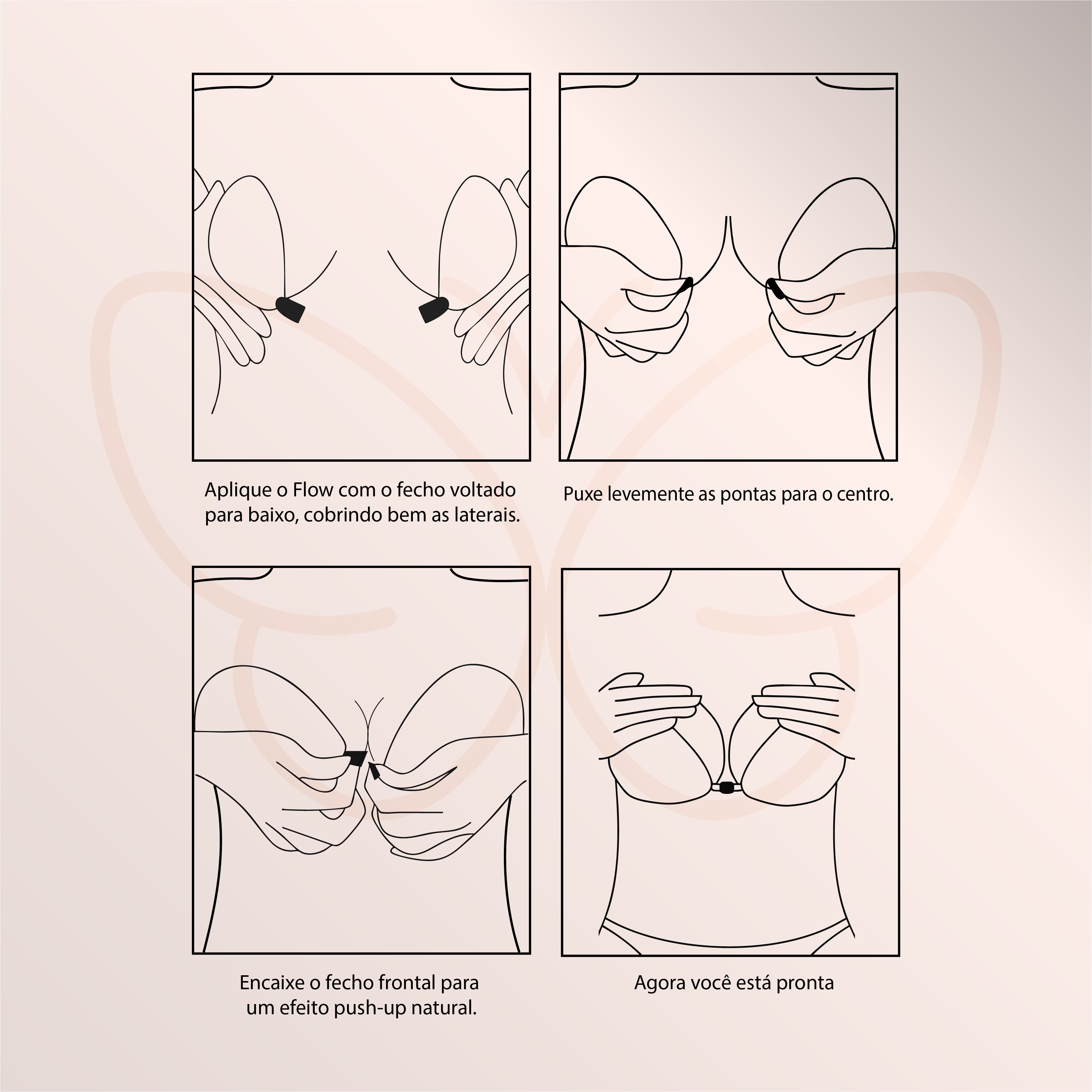 Sutiã invisível e adesivo - Livéa Flow™